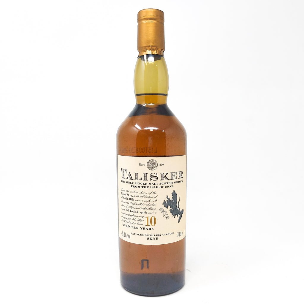 Talisker 10 Year Old Single Malt Scotch Whisky, 70cl, 45.8% ABV Talisker 10 Year Old Single Malt Scotch Whisky, 70cl, 45.8% ABV
