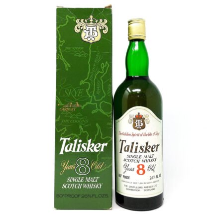 Talisker 8 Year Old Single Malt Scotch Whisky, 26 2/3 fl. ozs., 80° Proof