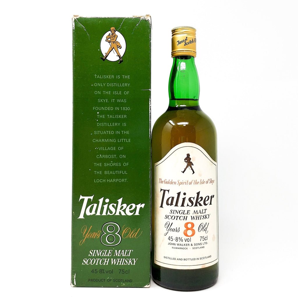 Talisker 8 Year Old Single Malt Scotch Whisky, 75cl, 45.8% ABV Talisker 8 Year Old Single Malt Scotch Whisky, 75cl, 45.8% ABV