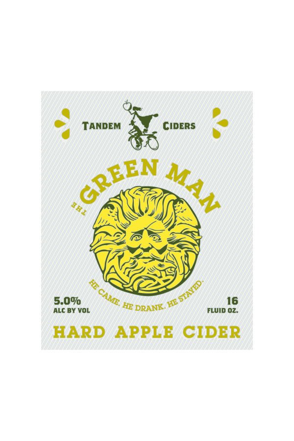 Tandem Green Man Cider 4Pk Tandem Green Man Cider 4Pk