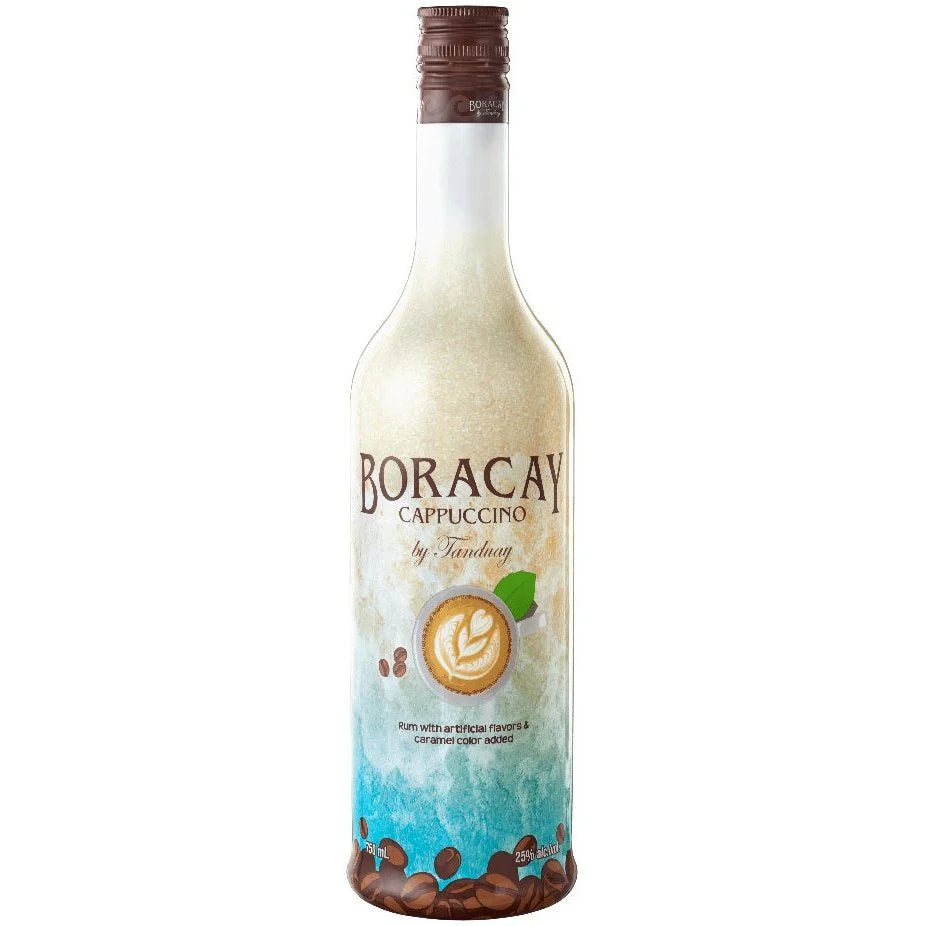 Tanduay Boracay Cappuccino Rum 750ML Tanduay Boracay Cappuccino Rum 750ML
