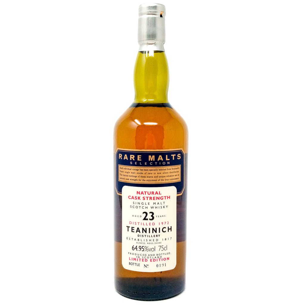 Teaninich 1972 23 Year Old Rare Malts Single Malt Scotch Whisky, 75cl, 64.95% ABV Teaninich 1972 23 Year Old Rare Malts Single Malt Scotch Whisky, 75cl, 64.95% ABV