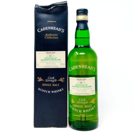 Teaninich 1983 14 Year Old Cadenhead's Authentic Collection Single Malt Scotch Whisky, 70cl, 59.7% ABV