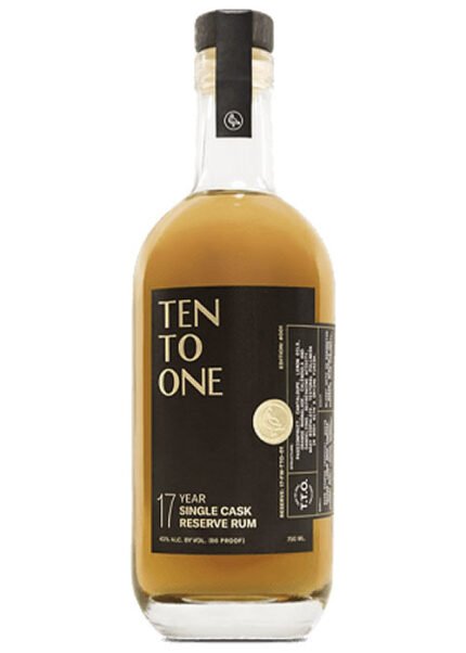 Ten To One 17 Year Reserve Rum 750ML