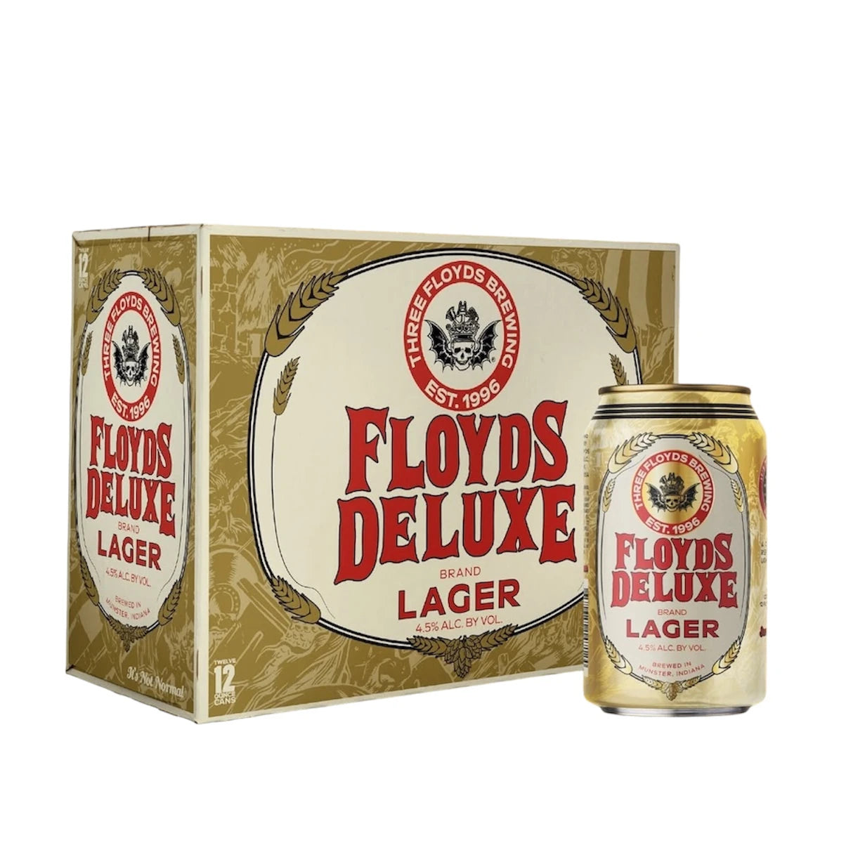 Three Floyds Deluxe Lager 12Pk Cans Three Floyds Deluxe Lager 12Pk Cans