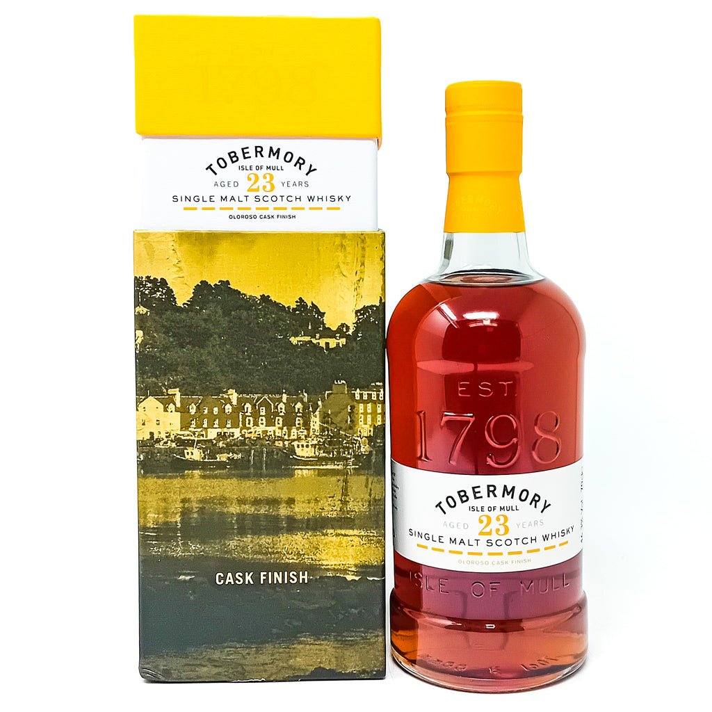 Tobermory 23 Year Old Oloroso Cask Finish Single Malt Scotch Whisky, 70cl, 46.3% ABV Tobermory 23 Year Old Oloroso Cask Finish Single Malt Scotch Whisky, 70cl, 46.3% ABV