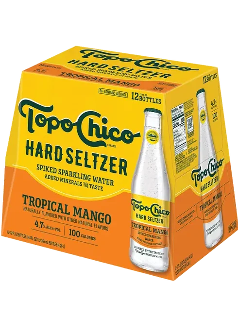 Topo Chico Tropical Mango Hard Seltzer 12Pk Topo Chico Tropical Mango Hard Seltzer 12Pk