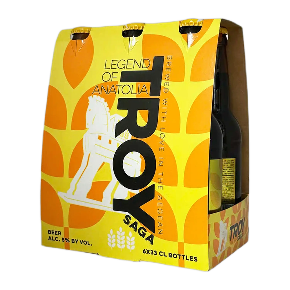 Troy Saga Lager 6Pk Troy Saga Lager 6Pk