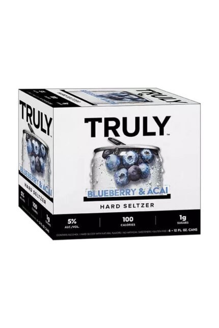 Truly Blueberry & Acai Seltzer 6Pk