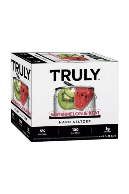 Truly Hard Seltzer Watermelon & Kiwi 6Pk