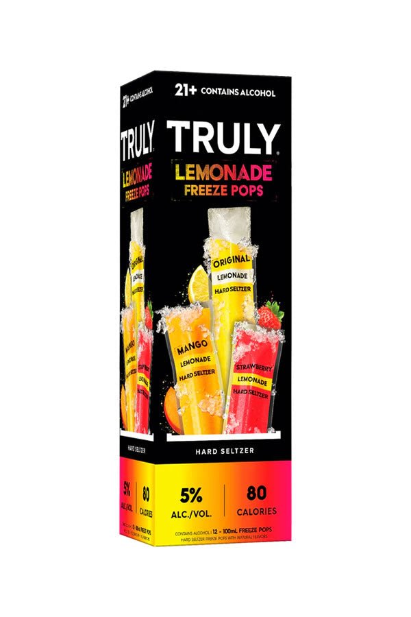 Truly Lemonade Freeze Pop 12Pk Truly Lemonade Freeze Pop 12Pk