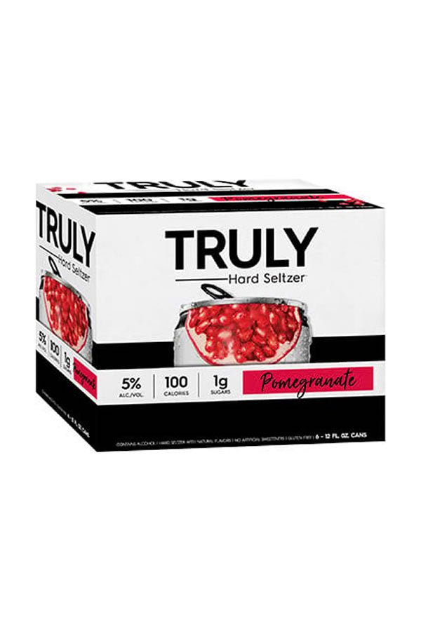 Truly Pomegranate Hard Seltzer 6Pk Truly Pomegranate Hard Seltzer 6Pk
