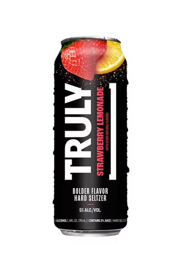 Truly Strawberry Lemonade Seltzer 24OZ Truly Strawberry Lemonade Seltzer 24OZ