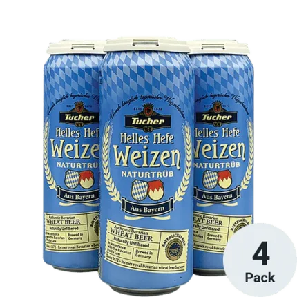 Tucher Helles Hefe Weizen 4Pk