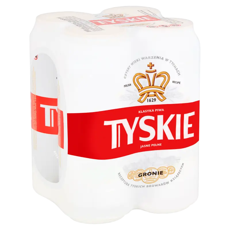 Tyskie 4Pk Cans Tyskie 4Pk Cans