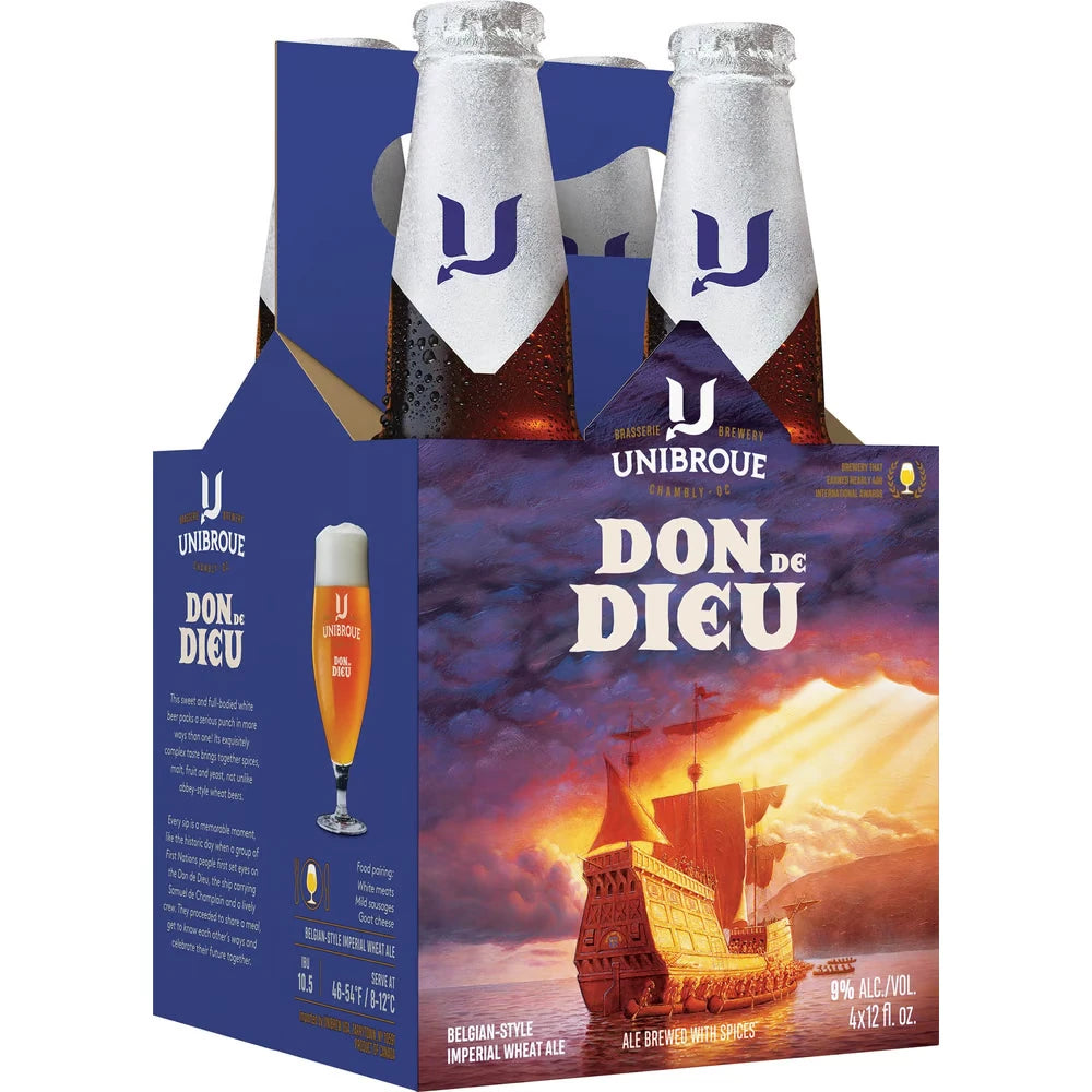 Unibroue Don De Dieu 4Pk Unibroue Don De Dieu 4Pk