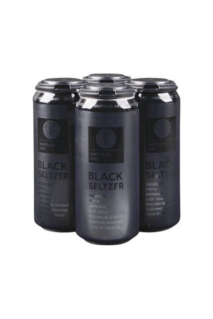 Untitled Art Black Seltzer 4Pk