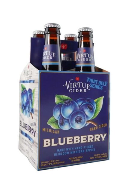 Virtue Cider Blueberry 4Pk
