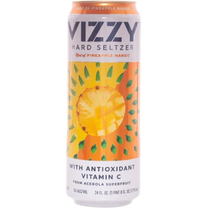 Vizzy Pineapple Mango Hard Seltzer 24OZ