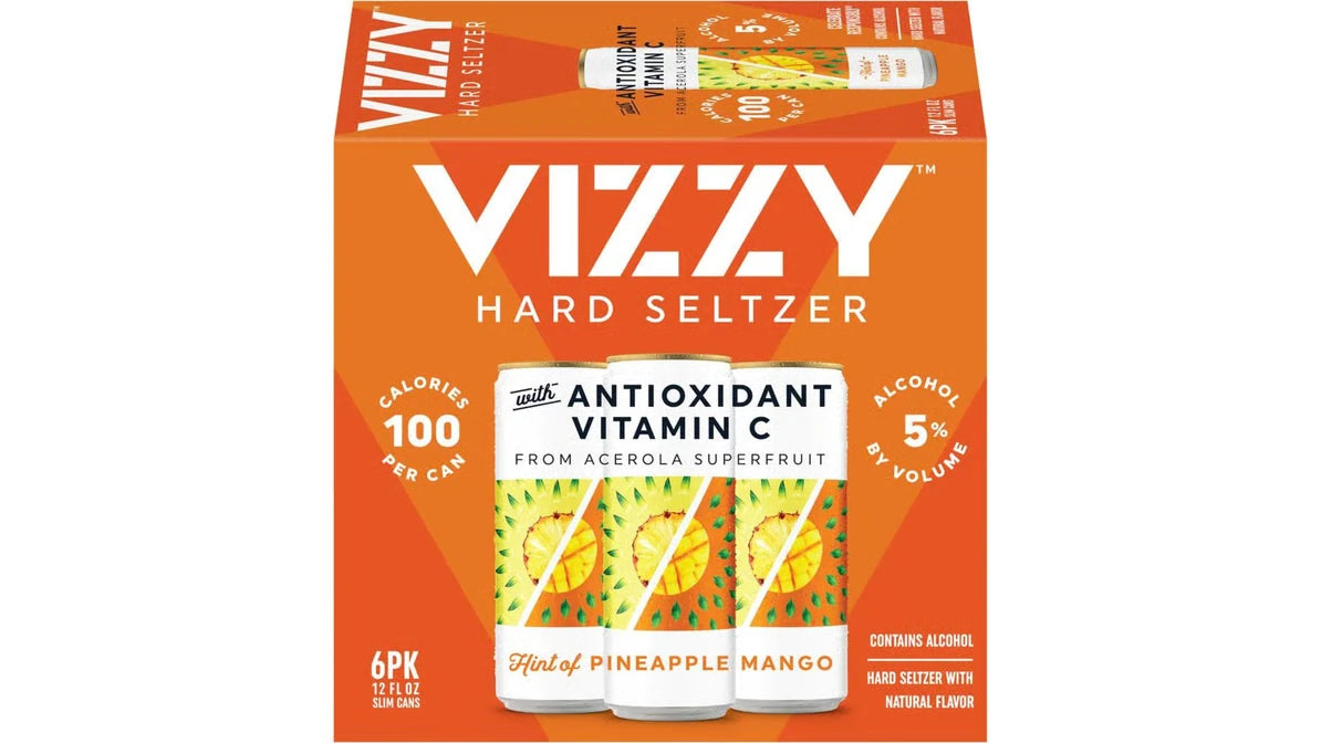 Vizzy Pineapple Mango Hard Seltzer 6Pk Vizzy Pineapple Mango Hard Seltzer 6Pk