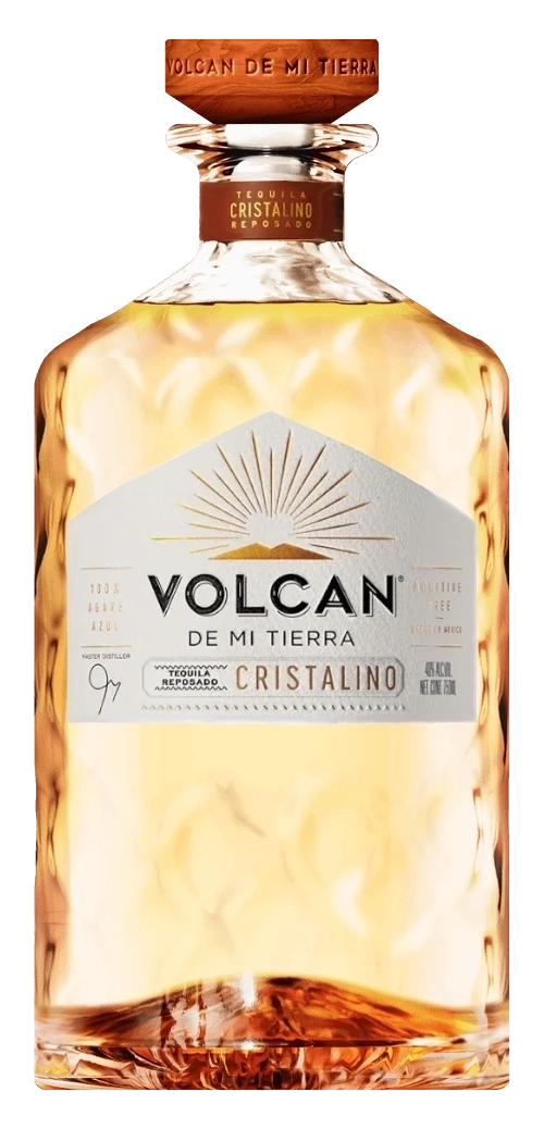 Volcan de mi Tierra Tequila Reposado Cristalino 750ML Volcan de mi Tierra Tequila Reposado Cristalino 750ML