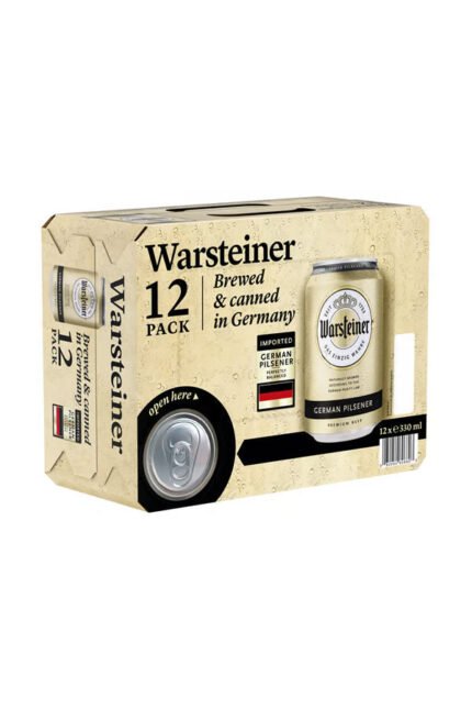 Warsteiner Pilsener 12Pk Cans