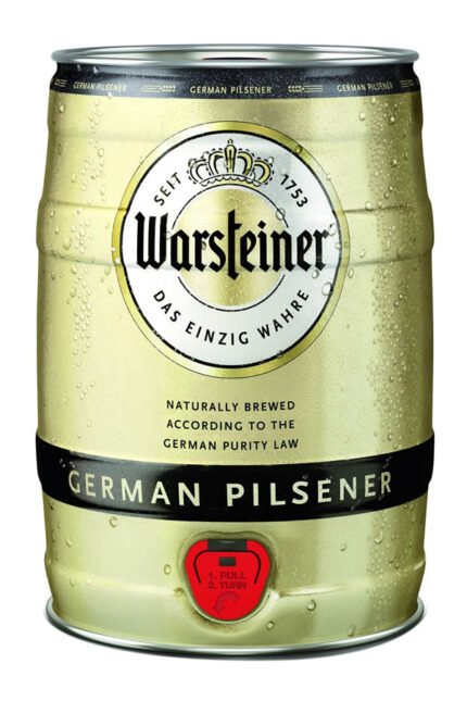 Warsteiner Pilsener 5L Keg