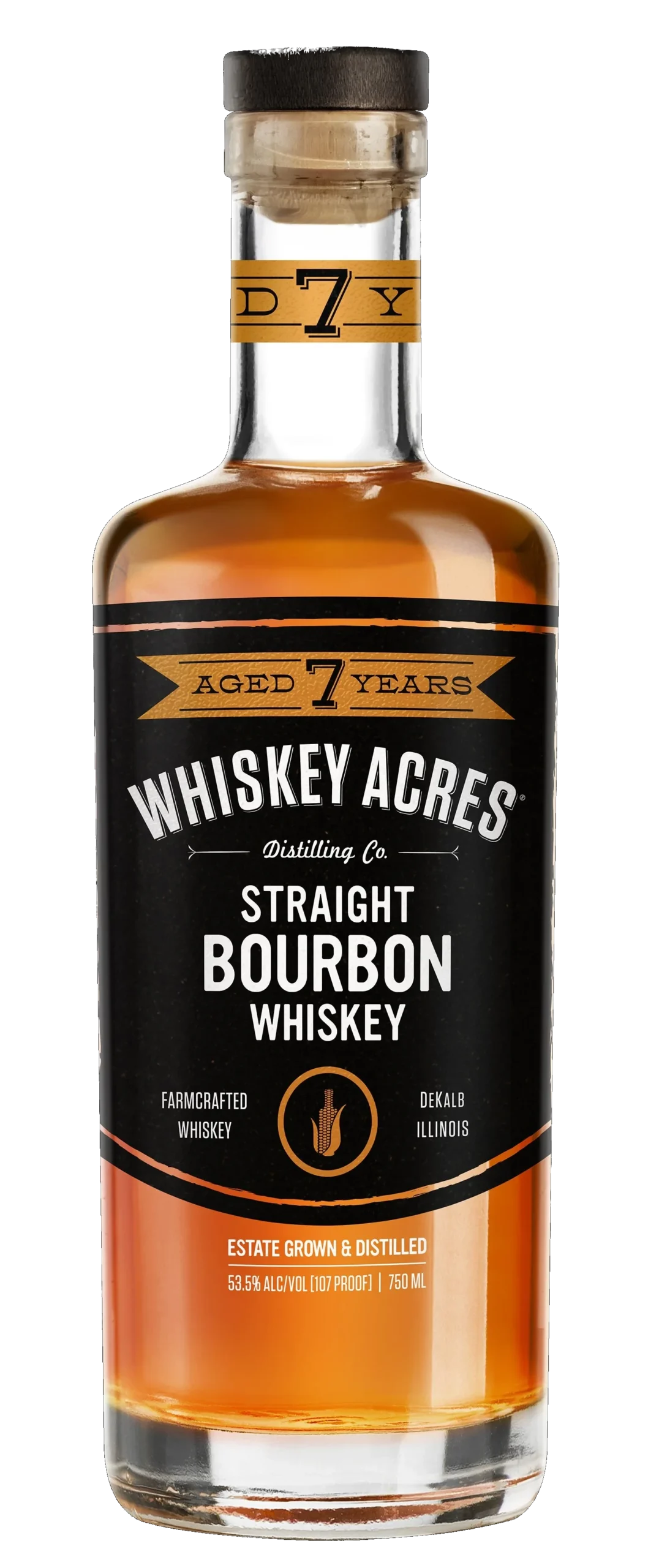 Whiskey Acres 7 Year Old Straight Bourbon 750ML Whiskey Acres 7 Year Old Straight Bourbon 750ML