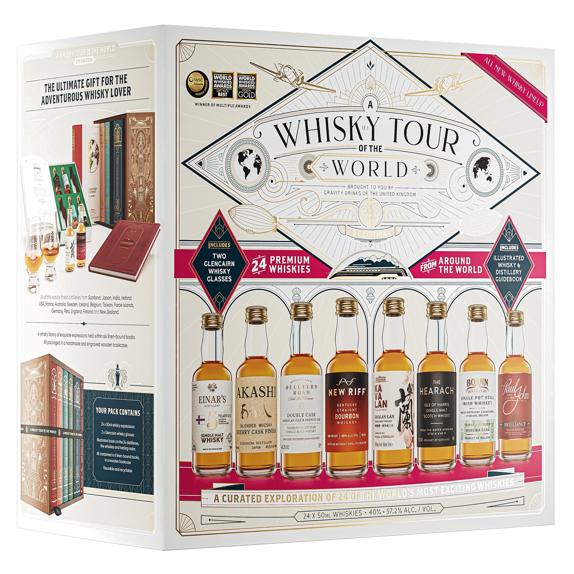 Whisky Tour of The World 24Pk 50ML Whisky Tour of The World 24Pk 50ML