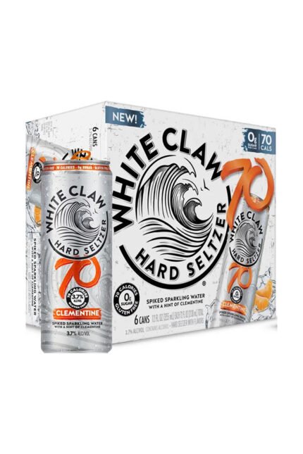 White Claw Hard Seltzer 70 Clementine 6Pk