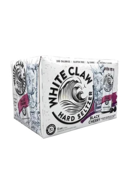 White Claw Hard Seltzer Black Cherry 12Pk