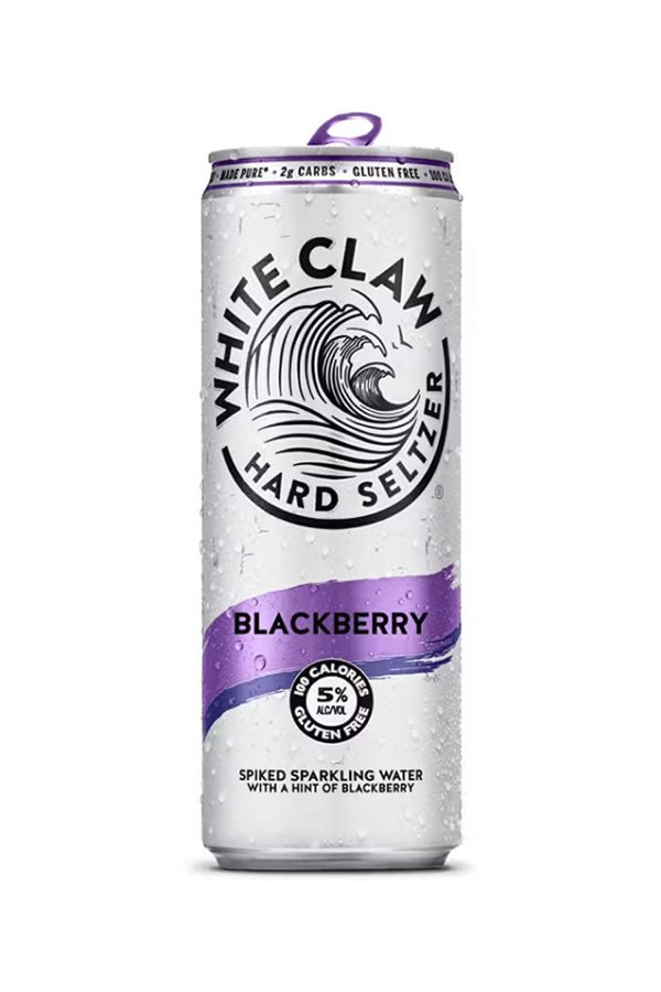 White Claw Hard Seltzer Blackberry 19.2OZ White Claw Hard Seltzer Blackberry 19.2OZ