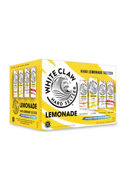 White Claw Hard Seltzer Lemonade Variety 12Pk