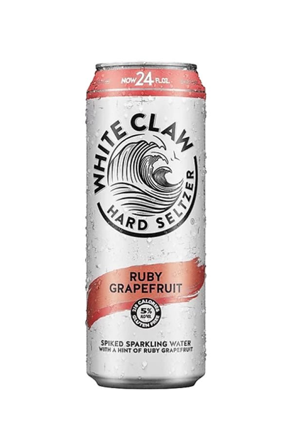 White Claw Hard Seltzer Ruby Grapefruit 19.2OZ White Claw Hard Seltzer Ruby Grapefruit 19.2OZ