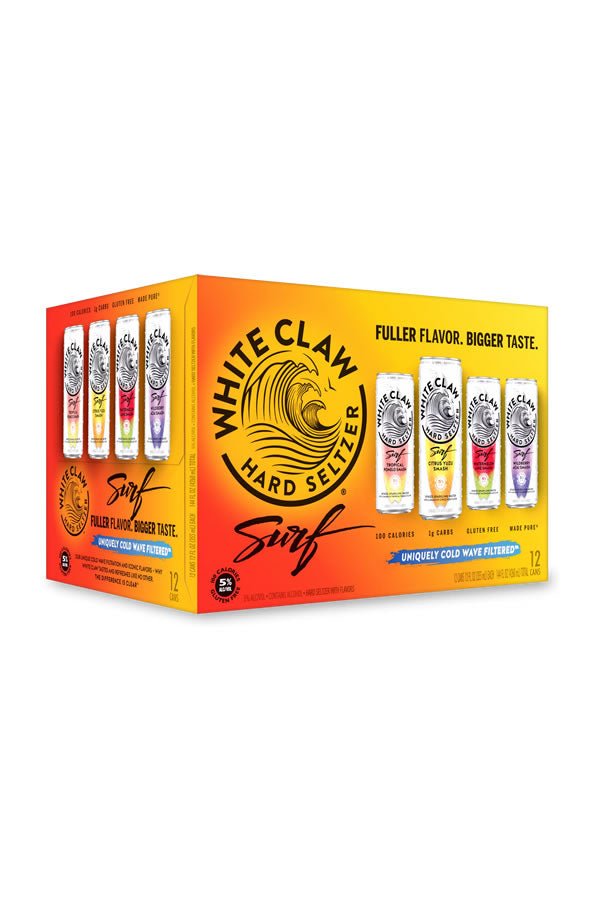White Claw Hard Seltzer Surf Variety 12Pk White Claw Hard Seltzer Surf Variety 12Pk