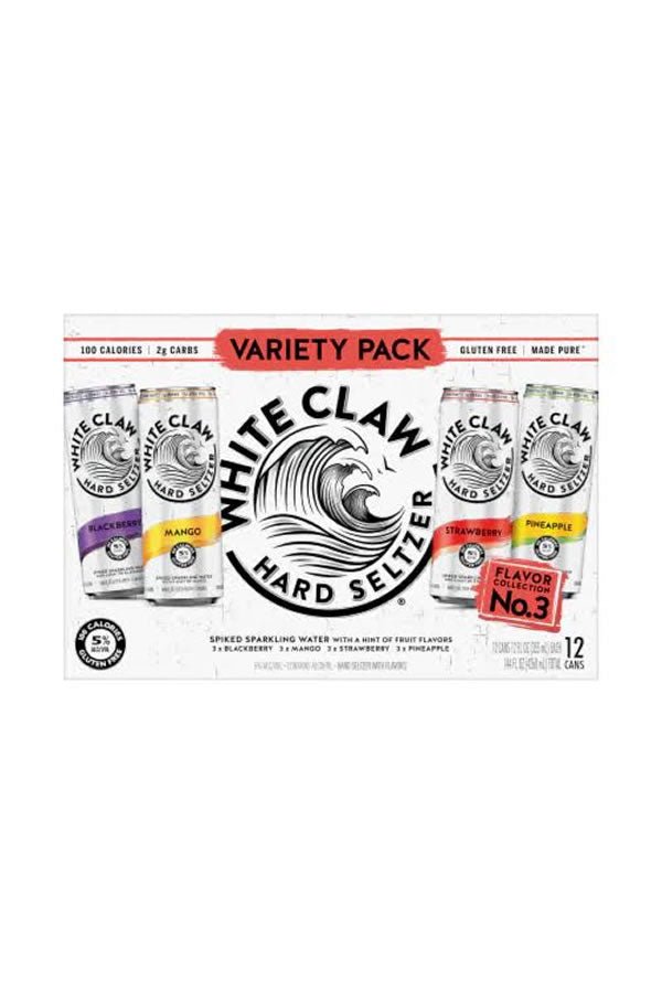 White Claw Hard Seltzer Variety #3 12Pk White Claw Hard Seltzer Variety #3 12Pk