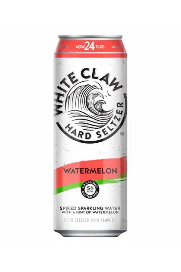 White Claw Hard Seltzer Watermelon 19.2OZ White Claw Hard Seltzer Watermelon 19.2OZ