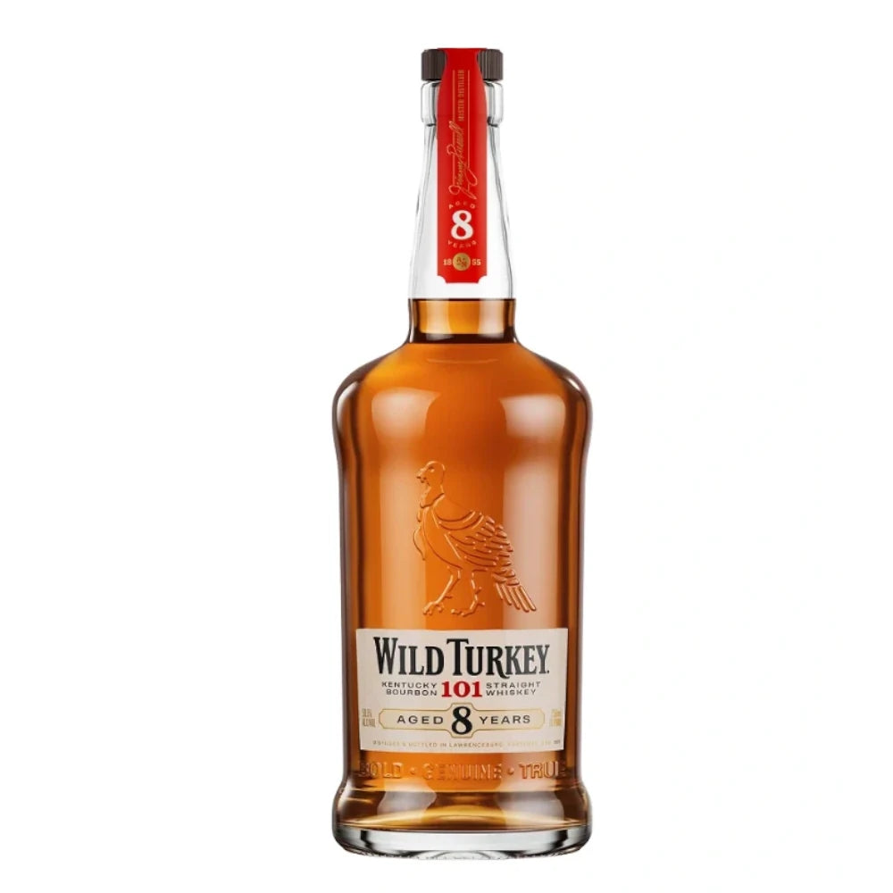 Wild Turkey 101 Proof 8 Year Bourbon 750ML Wild Turkey 101 Proof 8 Year Bourbon 750ML