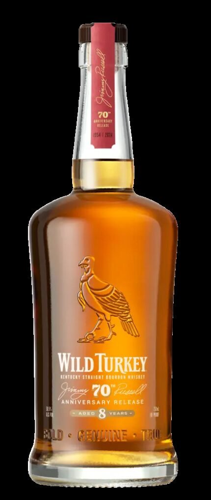 Wild Turkey Jimmy Russell's 70th Anniversary 8 Year Bourbon 750ML