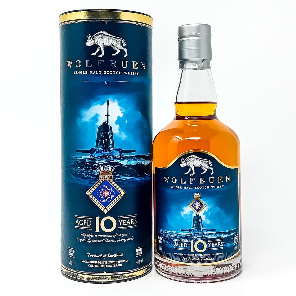 Wolfburn 10 Year Old Vulcan Single Malt Scotch Whisky, 70cl, 46% ABV Wolfburn 10 Year Old Vulcan Single Malt Scotch Whisky, 70cl, 46% ABV