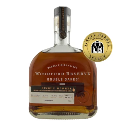Woodford Reserve Liquor Barn Single Double Oaked Bourbon Barrel Proof 750ML