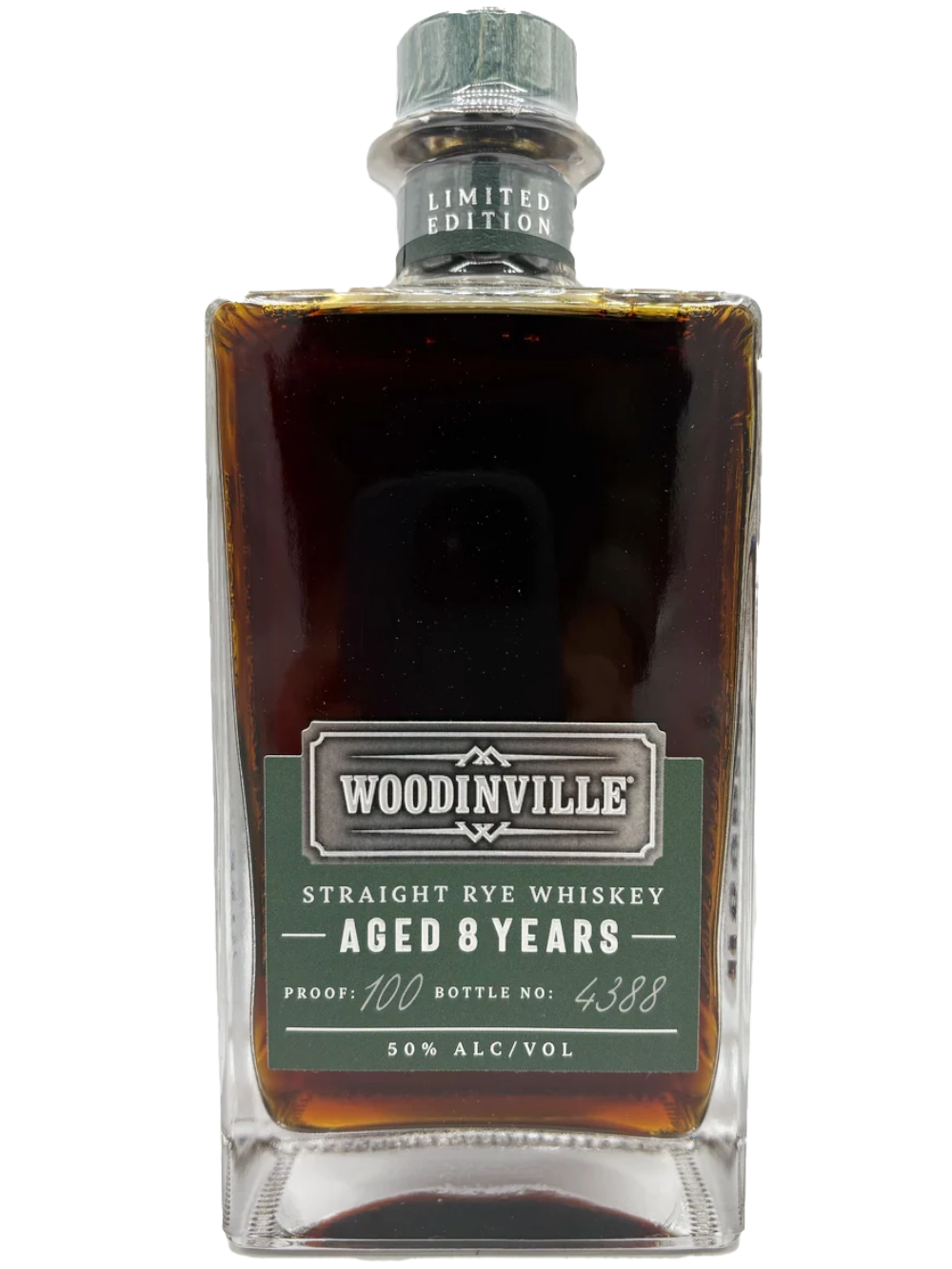 Woodinville Whiskey 8 Year Rye 750ML Woodinville Whiskey 8 Year Rye 750ML