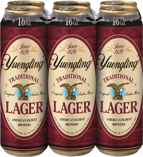 Yuengling Traditional Lager 6Pk 16OZ Cans Yuengling Traditional Lager 6Pk 16OZ Cans